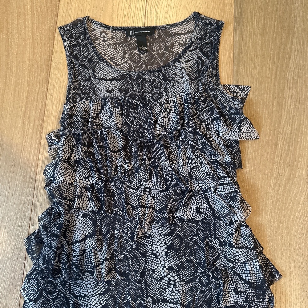 INC International Concepts - Size Medium- Snakeskin tank top